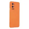 One Plus 9 Pro Kılıf Nano İçi Kadife Silikon - Turuncu