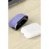 Onegif Airpods 2 (2.nesil) Bright Simli Airpods Kapak - Derin Mor