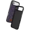 Onegif Apple İphone 17 Air Bright Simli Kapak - Derin Mor