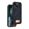 Onegif  İphone 14 Bright Simli Kapak - Siyah