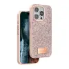 Onegif  İphone 14 Pro Max Bright Simli Kapak - Pembe