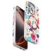 Onegif  İphone 15 Pro Max Flower Series Magsafe Kapak - Beyaz