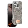 Onegif  İphone 16 Pro Bright Simli Kapak - Gold