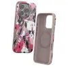 Onegif  İphone 16 Pro Flower Series Magsafe Kapak - Pembe