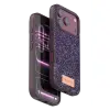 Onegif  İphone 18 Pro Max Bright Simli Kapak - Bordo