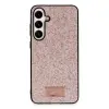 Onegif Samsung Galaxy A55 5g Bright Simli Kapak - Pembe