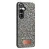 Onegif Samsung Galaxy S24 Fe Bright Simli Kapak - Gold