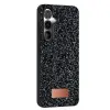 Onegif Samsung Galaxy S24 Fe Bright Simli Kapak - Siyah
