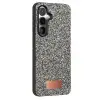 Onegif Samsung Galaxy S25 Bright Simli Kapak - Gold