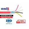 Onli ON-0208 2x2x0,80mm J-Y(st)Y...Lg CCA 100 metre Yangın Alarm Kablosu