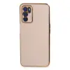 Oppo A16 Kılıf Volet Silikon - Pembe