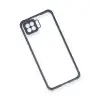 Oppo A73 Kılıf Miami Şeffaf Silikon - Gri