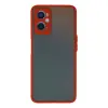 Oppo A96 Kılıf Montreal Silikon Kapak - Kırmızı