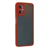 Oppo A96 Kılıf Montreal Silikon Kapak - Kırmızı