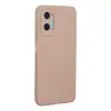 Oppo A96 Kılıf Nano İçi Kadife Silikon - Pudra