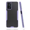 Oppo A96 Kılıf Platin Silikon - Lila