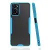 Oppo A96 Kılıf Platin Silikon - Mavi