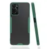 Oppo A96 Kılıf Platin Silikon - Yeşil