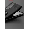 Oppo Find X2 Kılıf Range Yüzüklü Silikon - Siyah