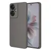 Oppo Reno 11f Kılıf First Silikon - Gri