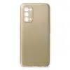 Oppo Reno 5 Kılıf First Silikon - Gold