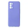 Oppo Reno 5 Kılıf First Silikon - Lila