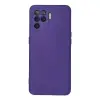 Oppo Reno 5 Lite Kılıf Nano İçi Kadife Silikon - Mor