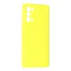 Oppo Reno 5 Pro Kılıf First Silikon - Sarı
