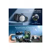 Q28 Motosiklet Kask Bluetooth Kulaklık 1080p Kamera Interkom Kulaklık Su Geçirmez Intercom