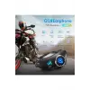 Q28 Motosiklet Kask Bluetooth Kulaklık 1080p Kamera Interkom Kulaklık Su Geçirmez Intercom