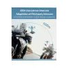 Q29 Motosiklet Kask Bluetooth Kulaklık Eşleşmeli 1080p Kamera Geniş Açı Su Geçirmez Intercom