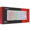 Rampage CLAW Beyaz RED SWITCH Mekanik Gaming Oyuncu Klavye Rainbow TKL (KDO)
