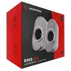 Rampage RMS-X3 2.0 6W Bluetooth Özellikli Beyaz Multimedia RGB Işıklı Gaming USB Speaker