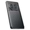Realme 12 Pro Plus Kılıf Auto Focus Karbon Kapak - Siyah