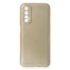 Realme 7 Kılıf First Silikon - Gold
