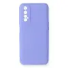 Realme 7 Kılıf First Silikon - Lila