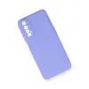 Realme 7 Kılıf First Silikon - Lila