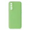 Realme 7 Kılıf First Silikon - Yeşil