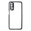 Realme 7 Kılıf Miami Şeffaf Silikon - Lacivert