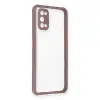 Realme 7 Pro Kılıf Miami Şeffaf Silikon - Açık Mor