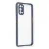 Realme 7 Pro Kılıf Miami Şeffaf Silikon - Gri