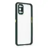 Realme 7 Pro Kılıf Miami Şeffaf Silikon - Koyu Yeşil