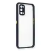 Realme 7 Pro Kılıf Miami Şeffaf Silikon - Lacivert