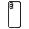 Realme 7 Pro Kılıf Miami Şeffaf Silikon - Lacivert