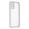 Realme 7 Pro Kılıf Miami Şeffaf Silikon - Lila