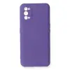 Realme 7 Pro Kılıf Nano İçi Kadife Silikon - Mor