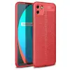 Realme C11 Kılıf Auto Focus Kapak - Kırmızı
