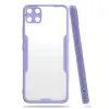 Realme C15 Kılıf Platin Silikon - Lila