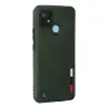 Realme C21 Kılıf Loop Deri Silikon - Yeşil