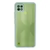 Realme C21 Kılıf Montreal Silikon Kapak - Turkuaz